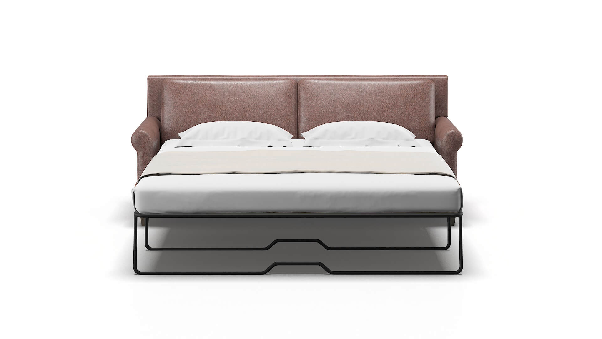 Stockholm Ford Brown Sofa Sleeper Espresso legs 1