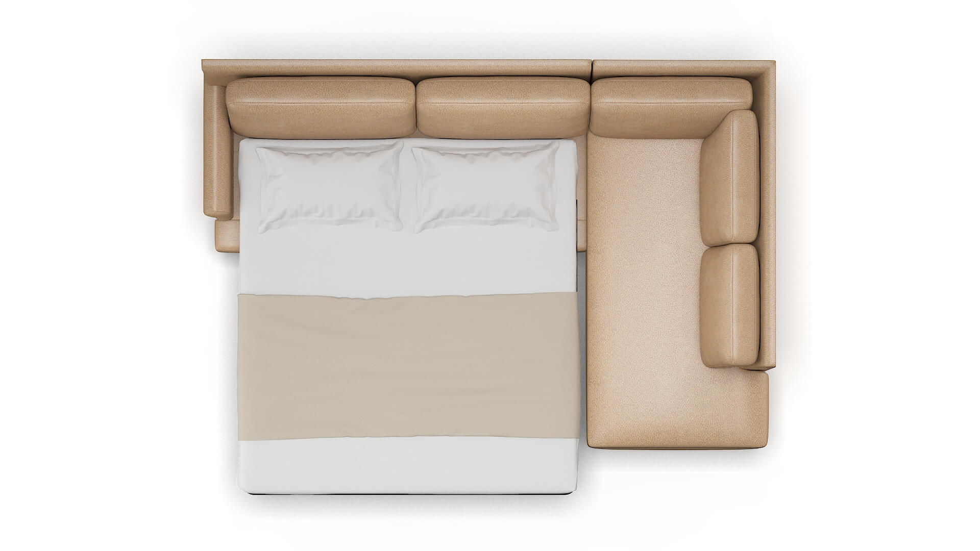 Stockholm Ford Dune Panel Sleeper Espresso legs 3