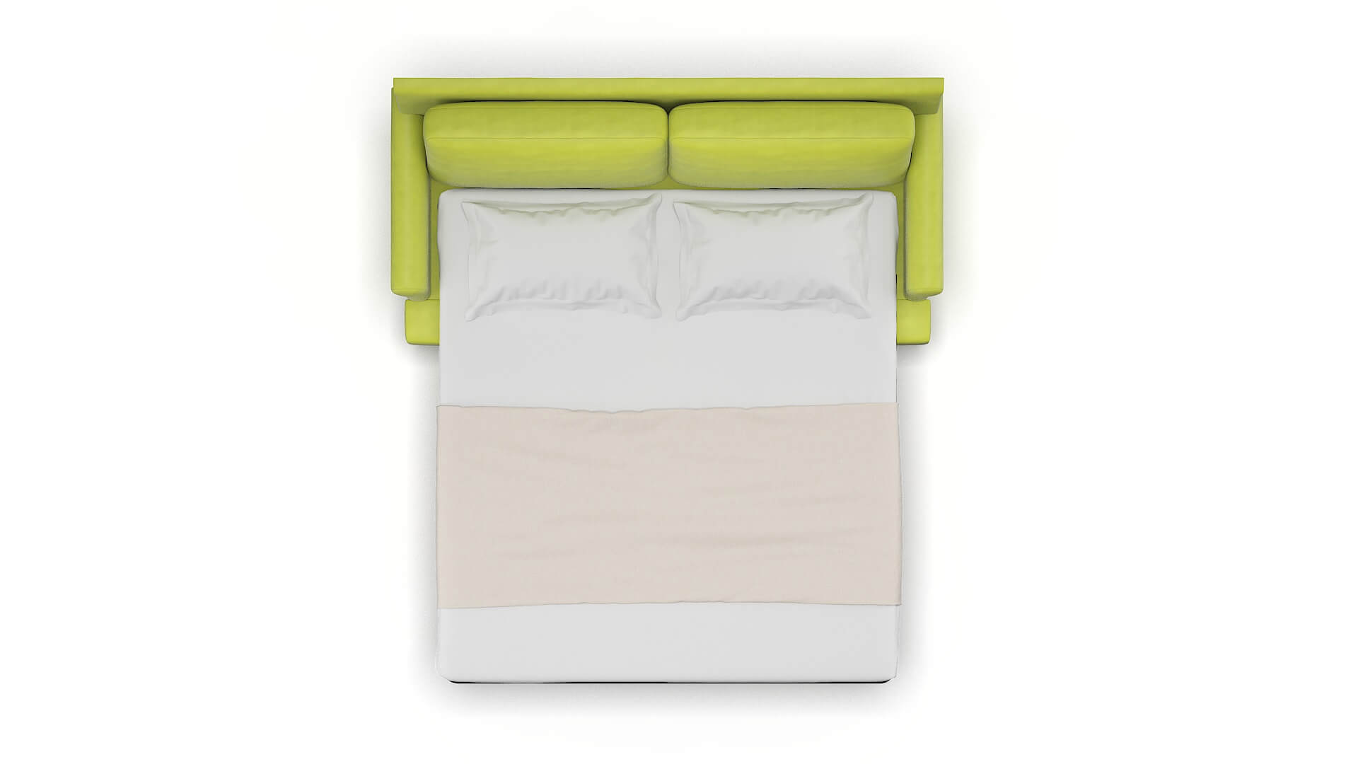 Stockholm Hathaway Apple Sofa Sleeper Espresso legs 3