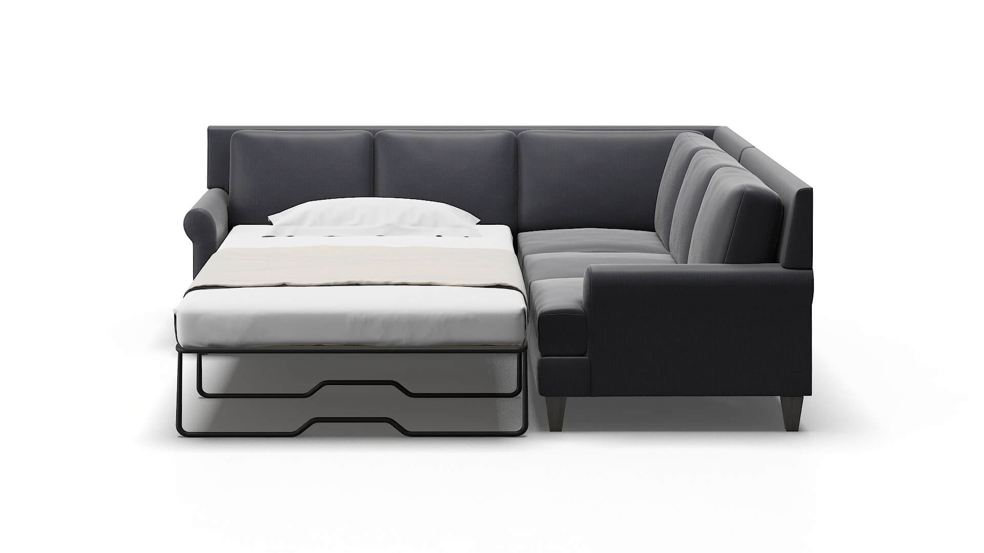 Stockholm Hepburn_hrp Deep_sea Sectional Sleeper Espresso legs 1