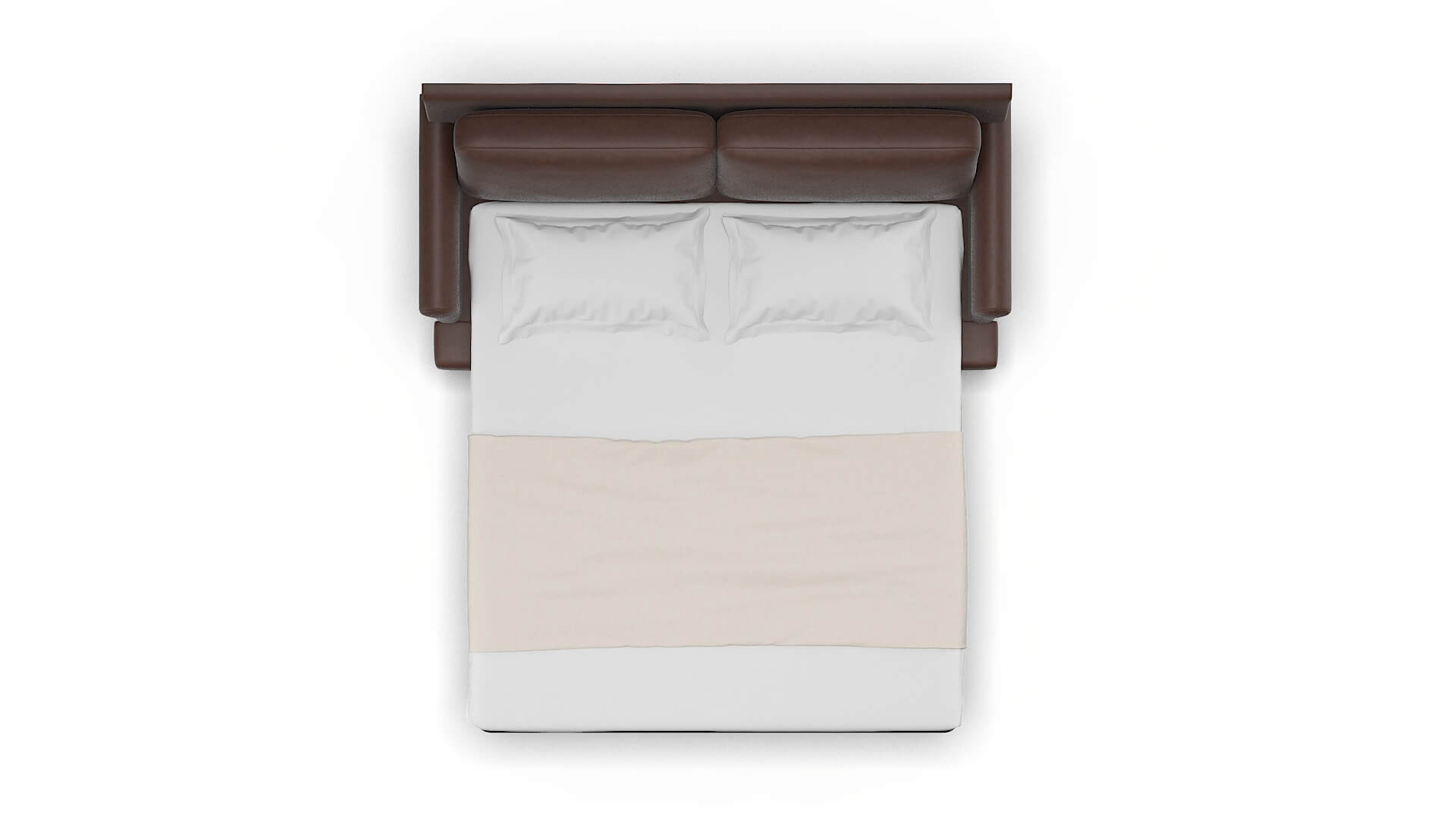 Stockholm Insight Cafe Sofa Sleeper Espresso legs 3