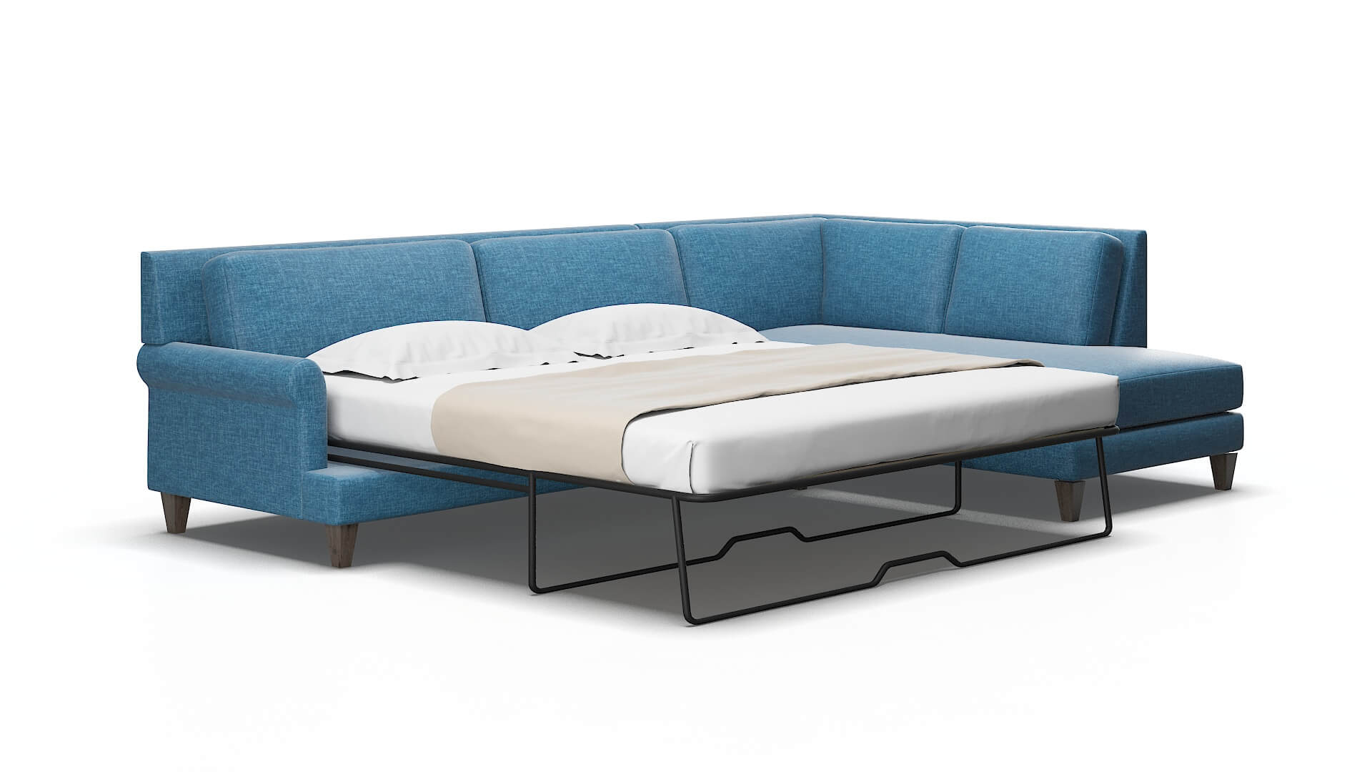 Stockholm Keylargo Ocean Panel Sleeper Espresso legs 2