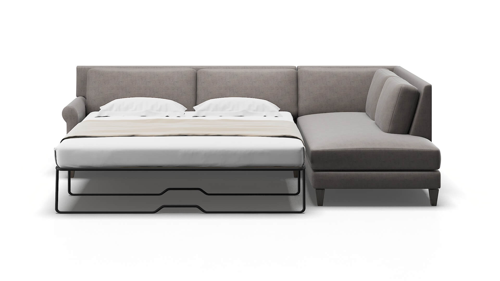 Stockholm Noble Otter Panel Sleeper Espresso legs 1