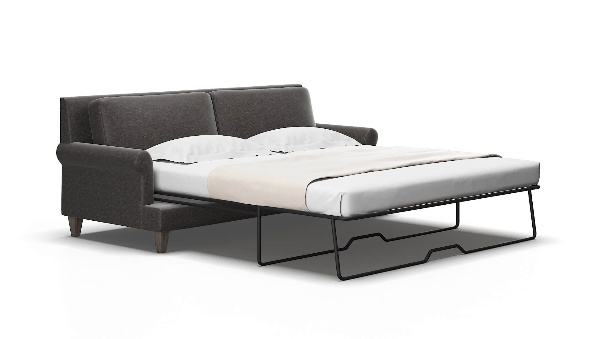 Stockholm Phoenix chocolate Sofa sleeper Espresso Legs  2
