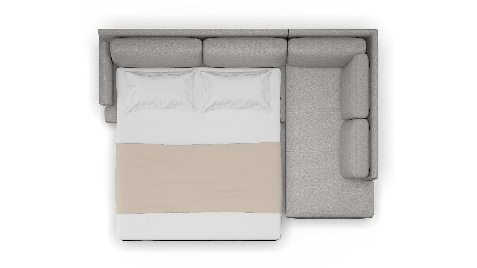 Stockholm Phoenix Smoke Panel Sleeper Espresso legs 3