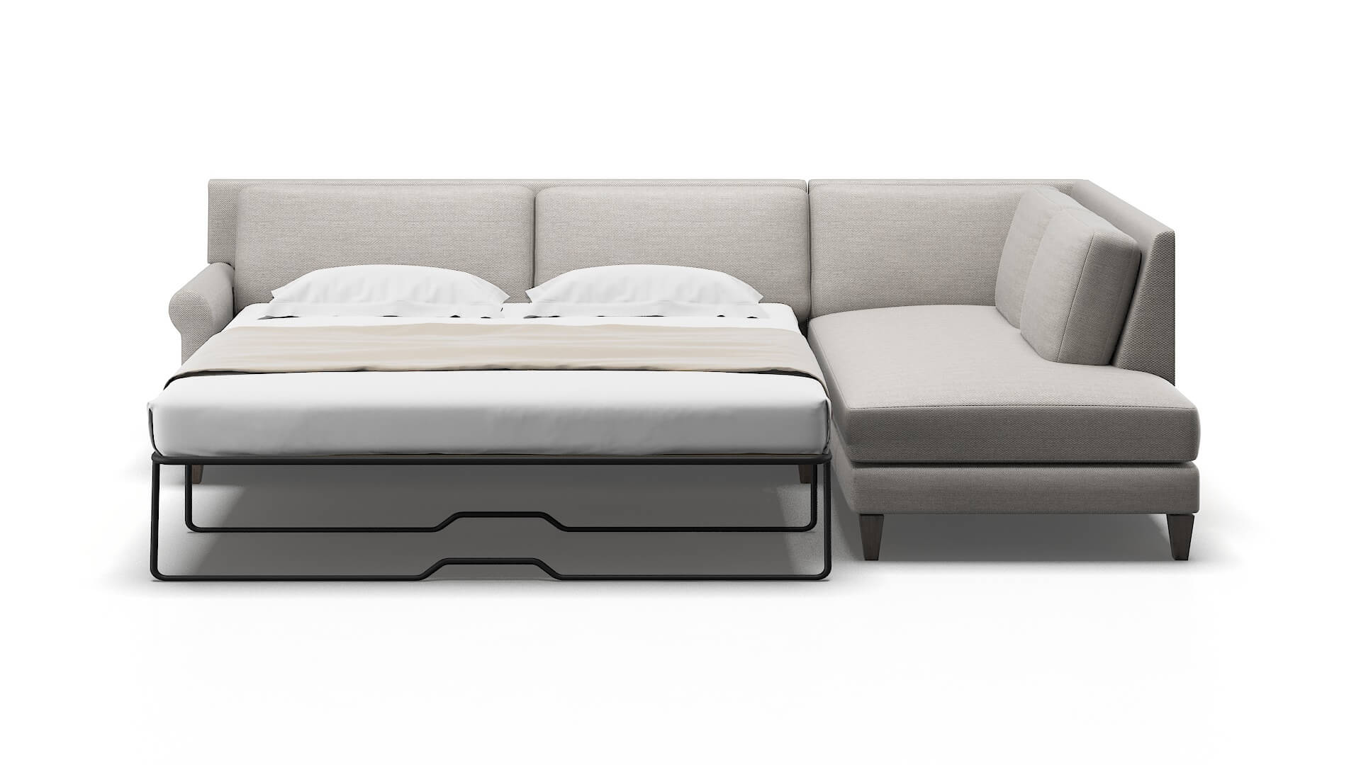 Stockholm Phoenix Sterling Panel Sleeper Espresso legs 1