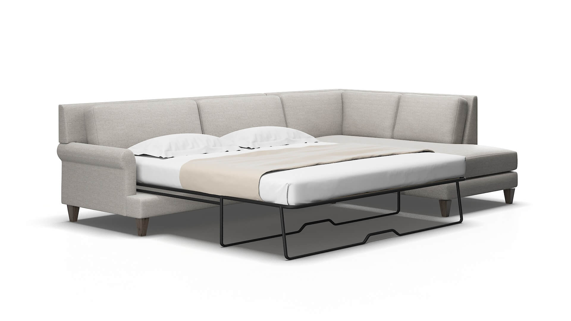 Stockholm Phoenix Sterling Panel Sleeper Espresso legs 2