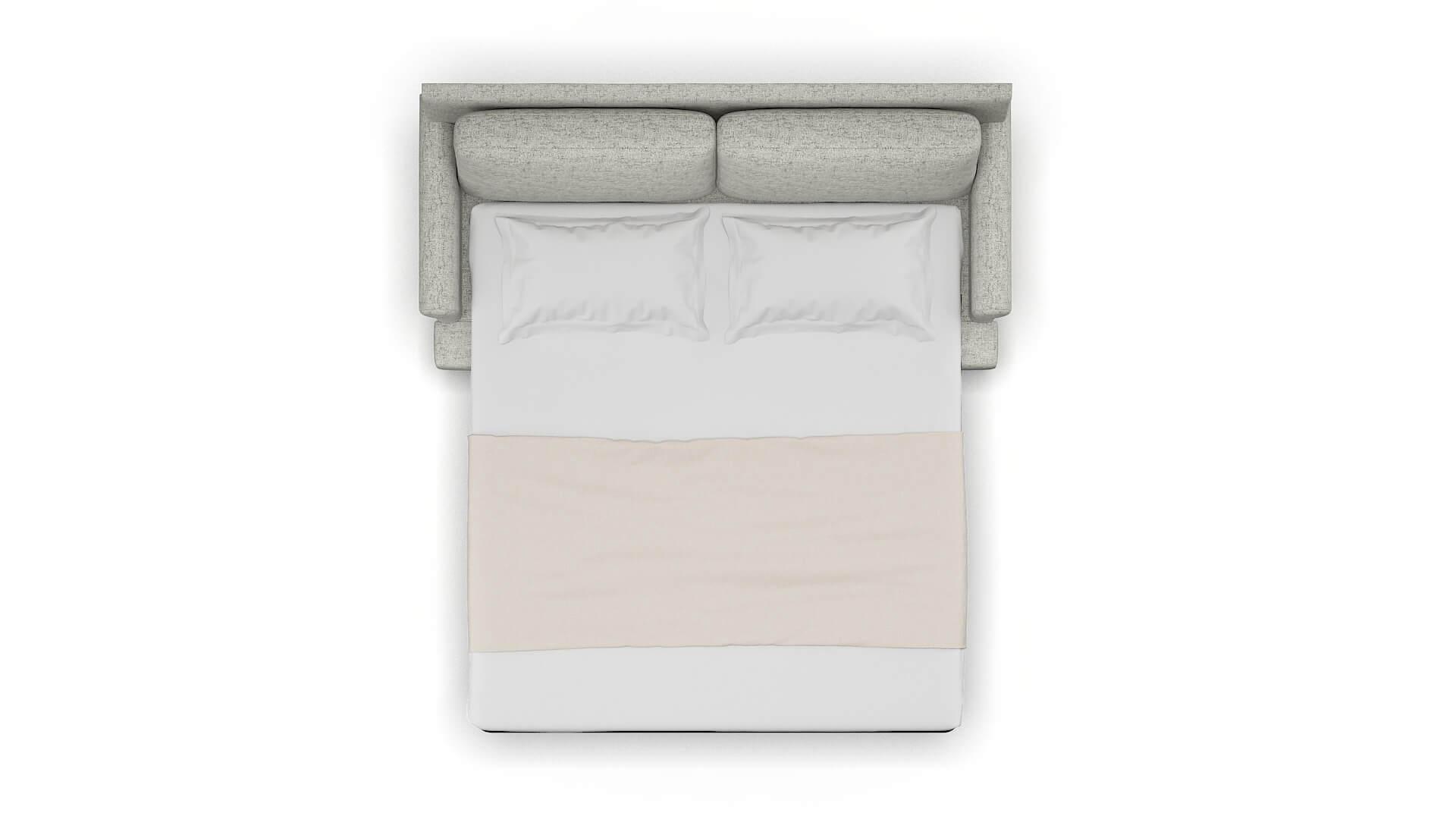 Stockholm Prime Gravel Sofa Sleeper Espresso legs 3