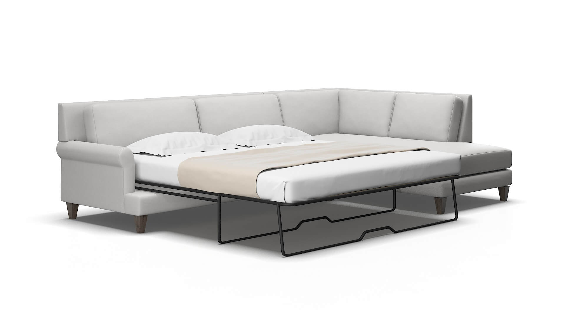 Stockholm Prisma Steam Panel Sleeper espresso legs 2