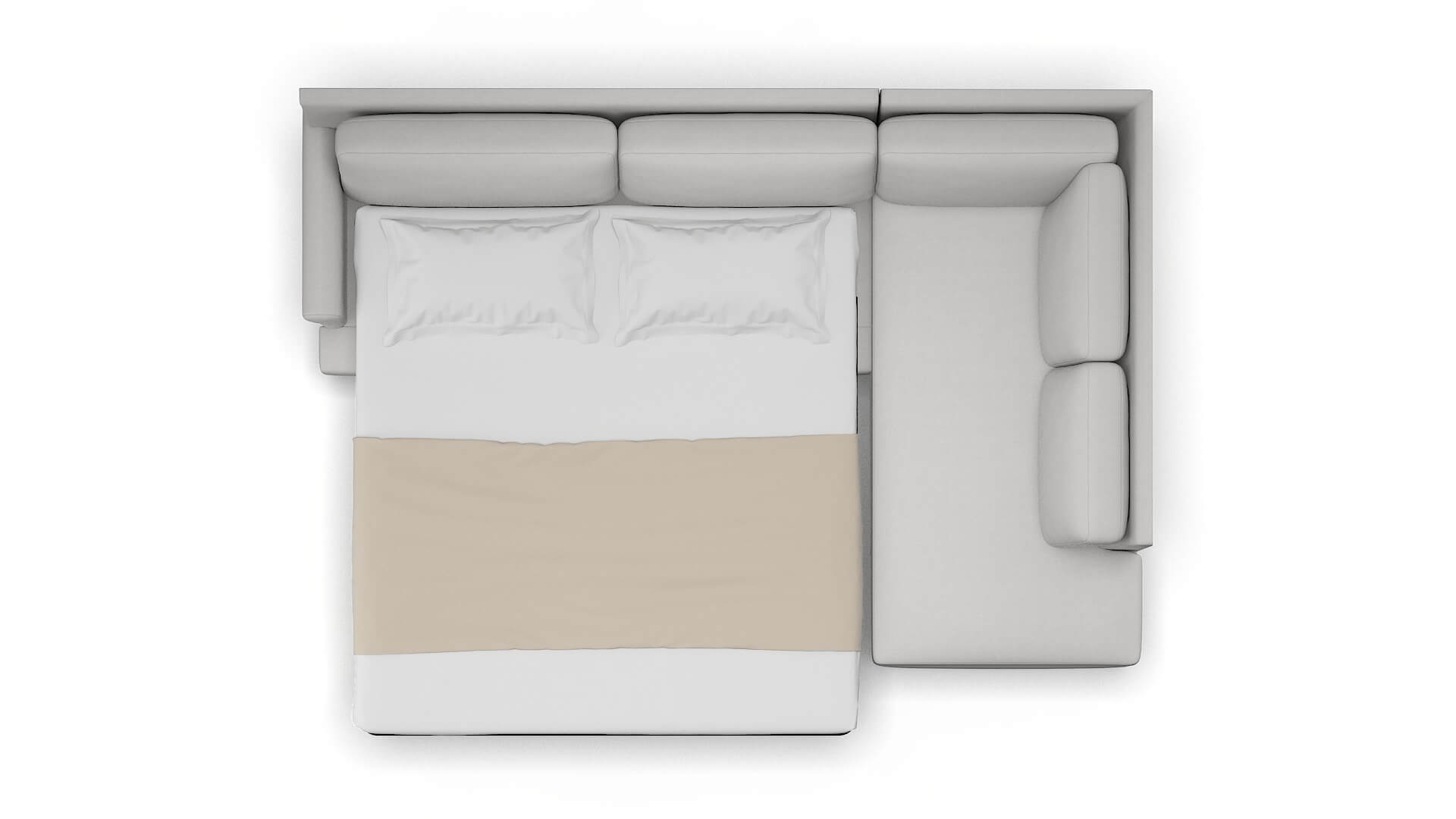 Stockholm Prisma Steam Panel Sleeper Espresso legs 3