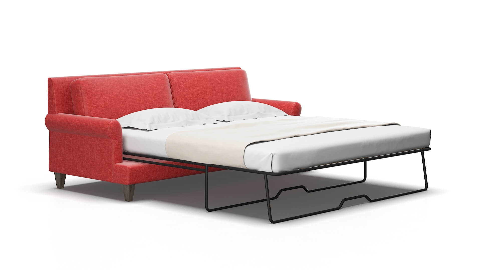 Stockholm Royale Berry Sofa Sleeper Espresso legs 2