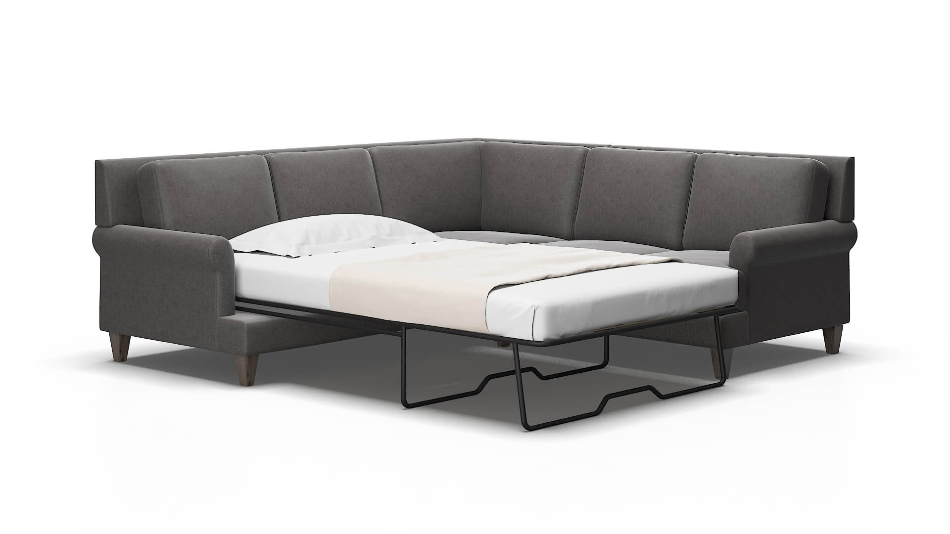 Stockholm Sasha Grey Sectional Sleeper 2