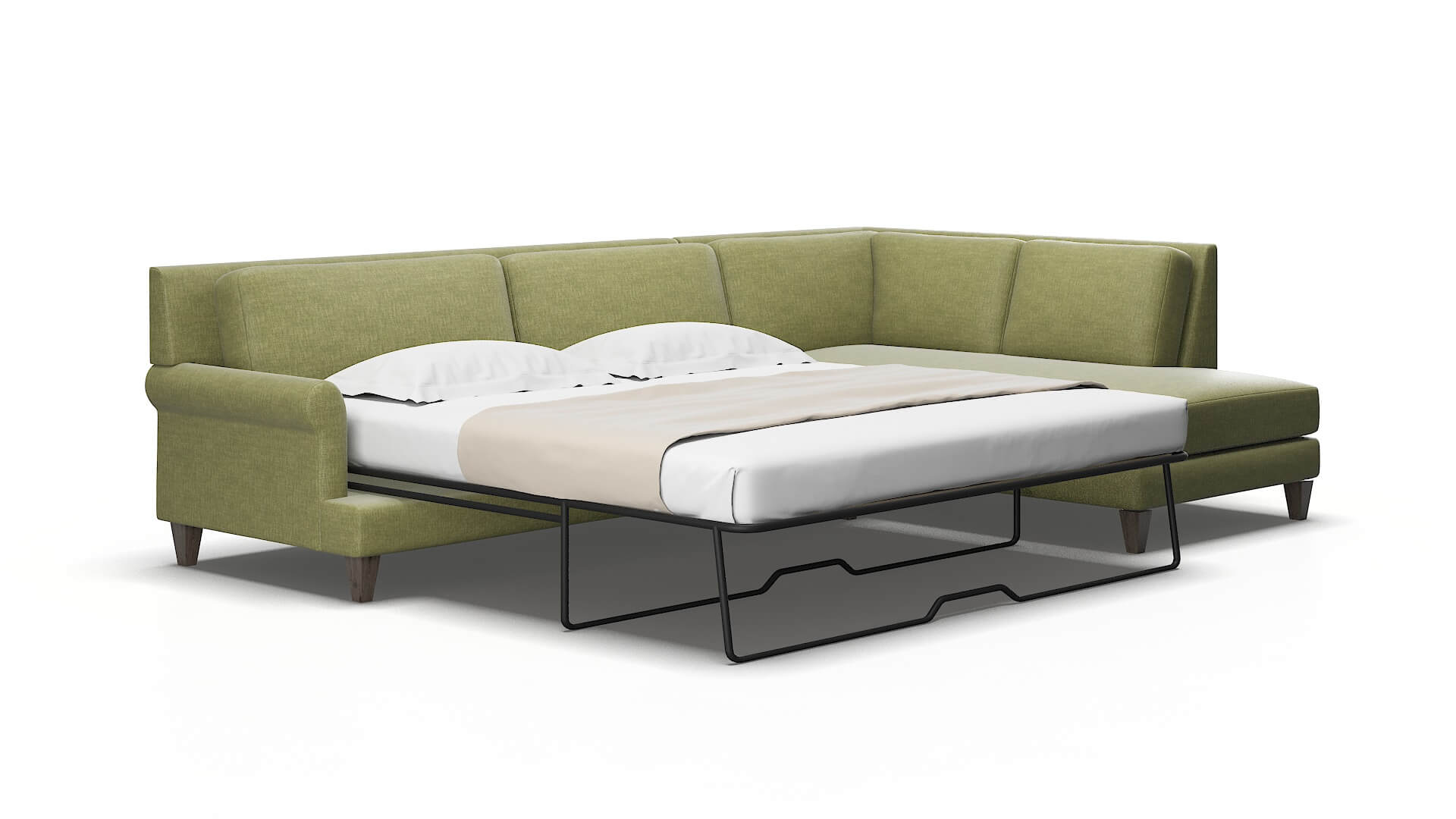 Stockholm Simplex sour_apple Panel sleeper Espresso Legs  2