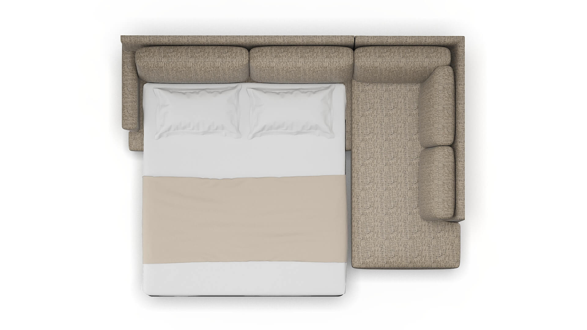 Stockholm Solifestyle 51 Panel Sleeper Espresso legs 3