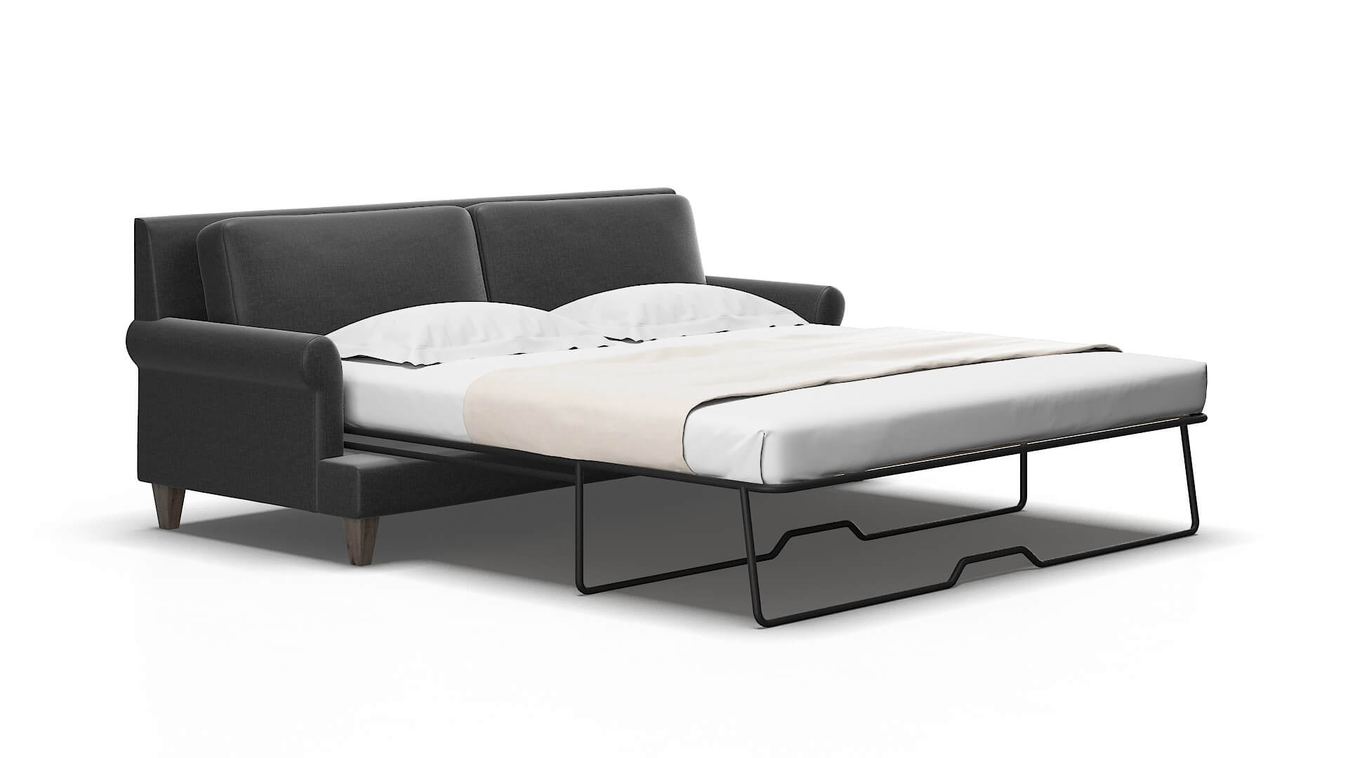 Stockholm Sosoftness 54 Sofa Sleeper Espresso legs 2