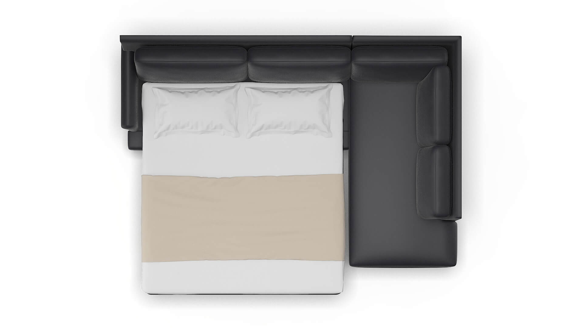 Stockholm Urban_d Eclipse Panel Sleeper Espresso legs 3