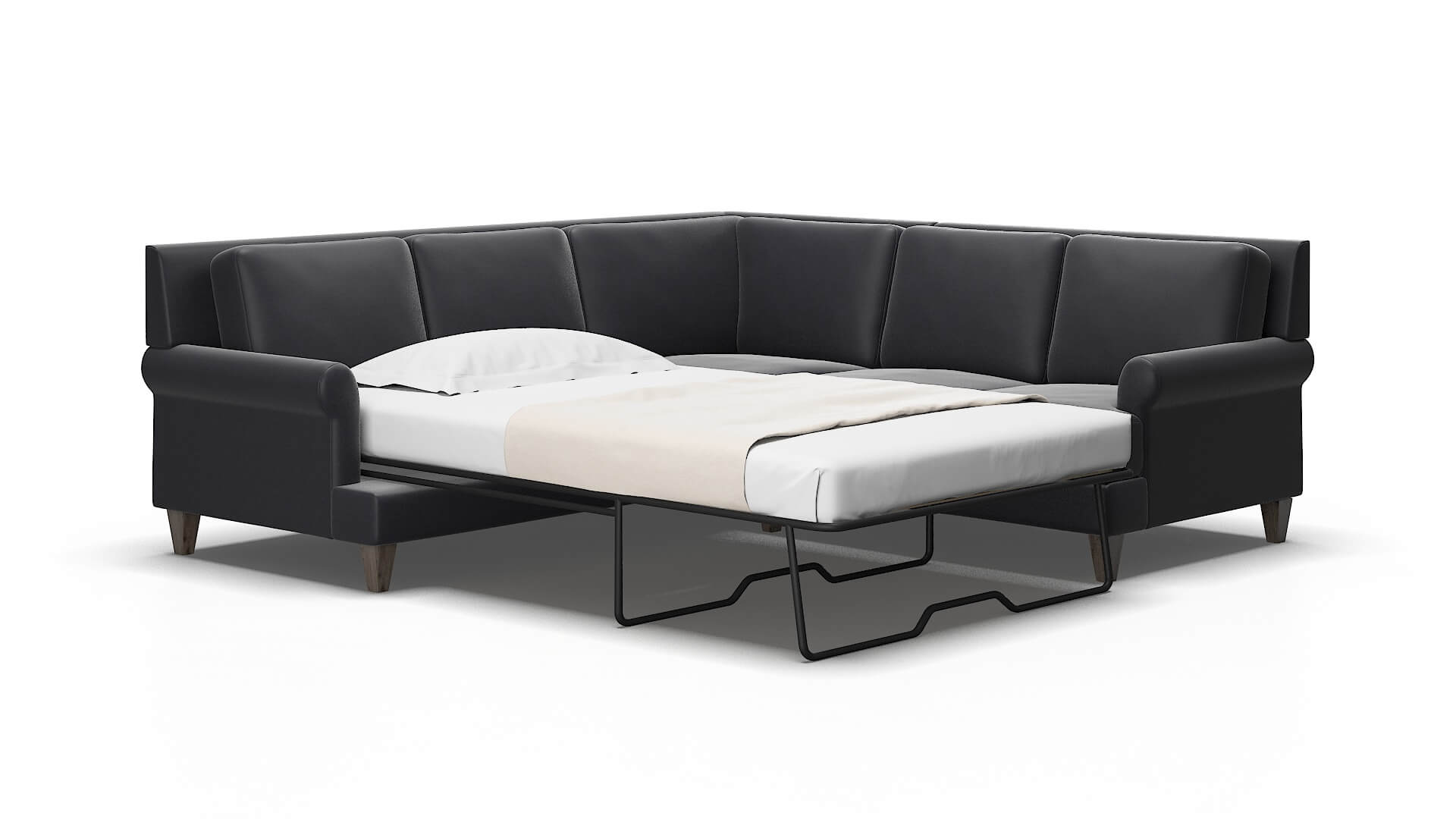 Stockholm Urban_d eclipse Sectional sleeper Espresso Legs  2