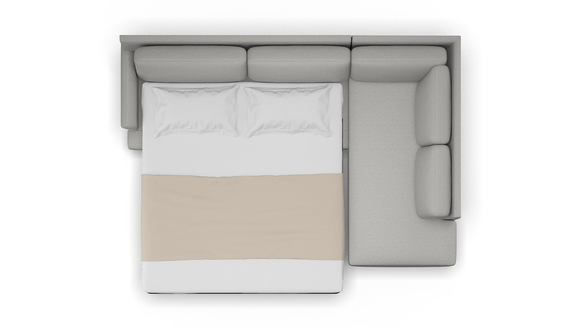 Stockholm Urban_d Pepper Panel Sleeper Espresso legs 3