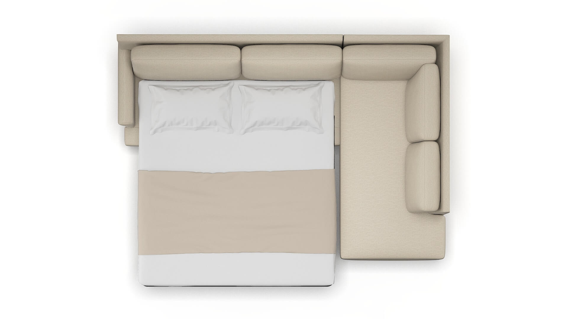 Stockholm Urban_d Silver Panel Sleeper Espresso legs 3