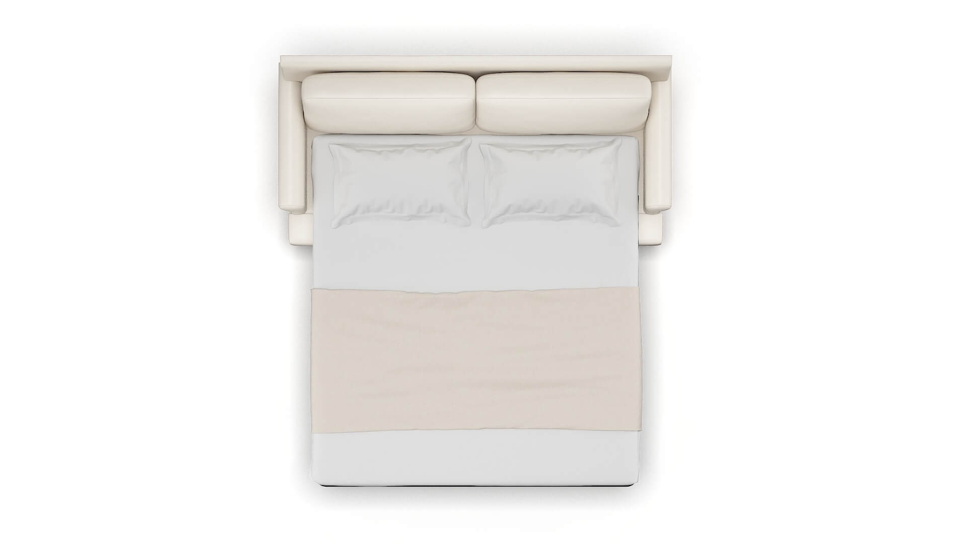 Stockholm Urban_d Snow Sofa Sleeper Espresso legs 3