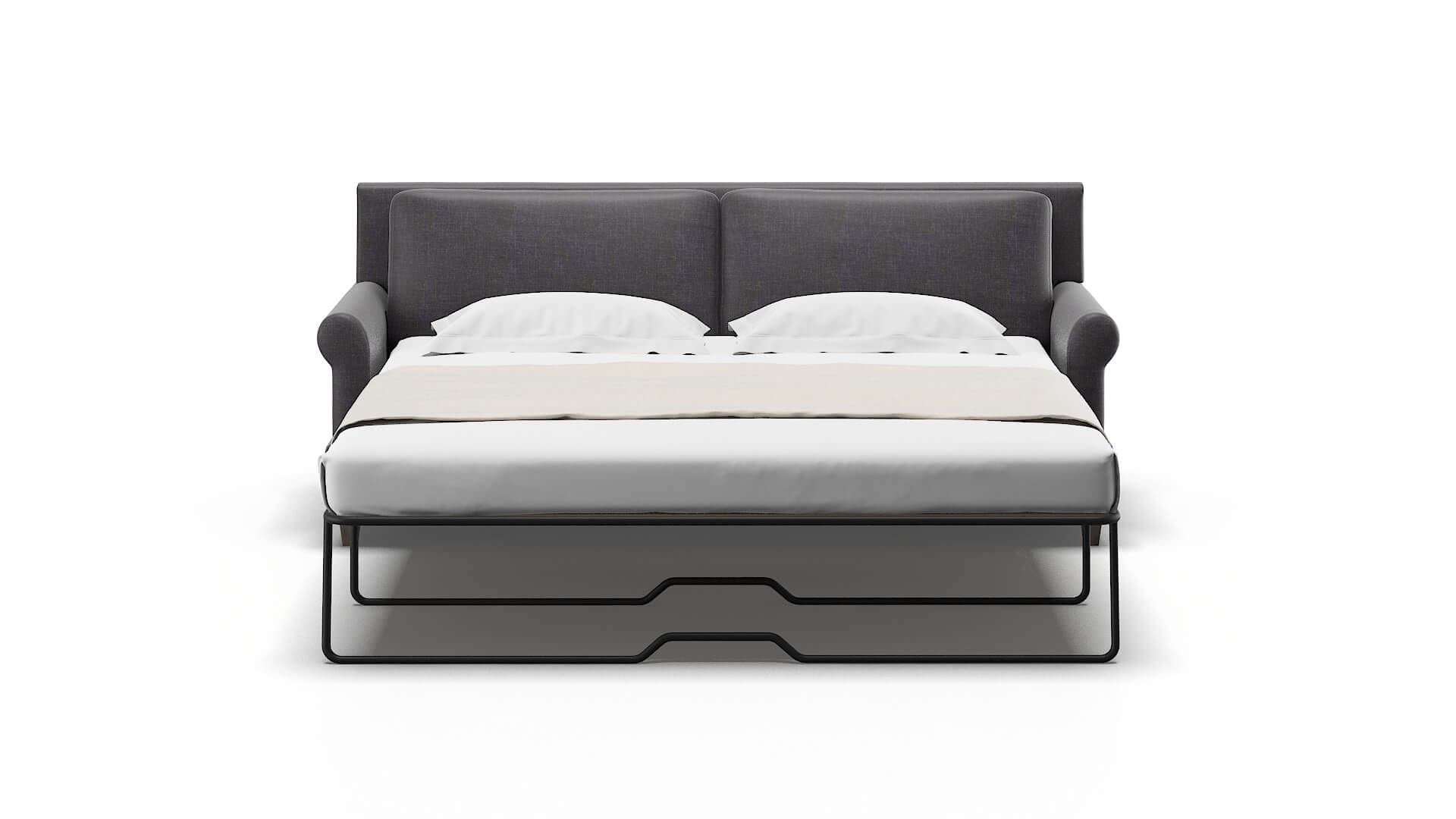 Stockholm Venus Onyx Sofa Sleeper Espresso legs 1