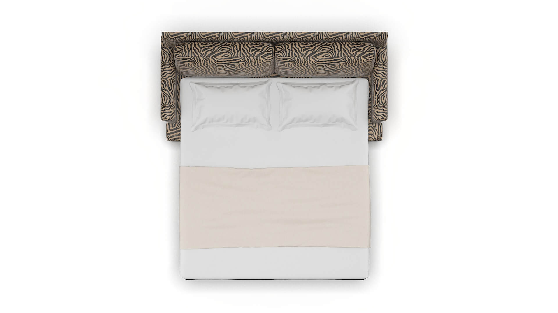 Stockholm Zambia Coffee Sofa Sleeper Espresso legs 3