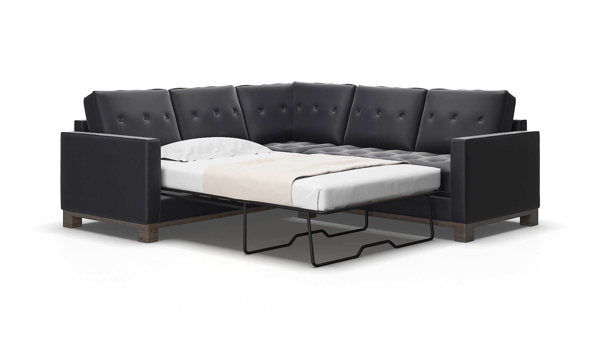 Syros Atlas_plz navy Sectional sleeper Espresso Legs  2