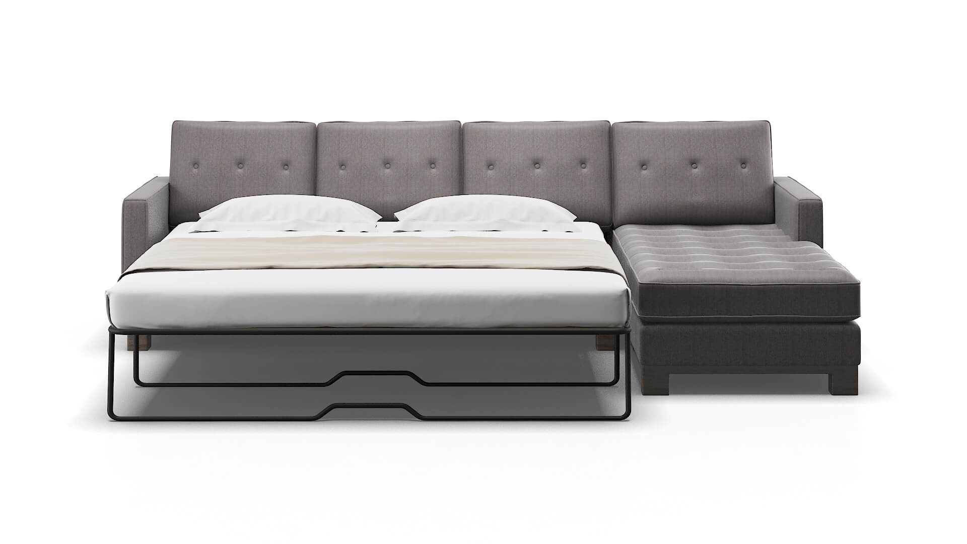 Syros Atlas_plz Silver Panel Sleeper Espresso legs 1