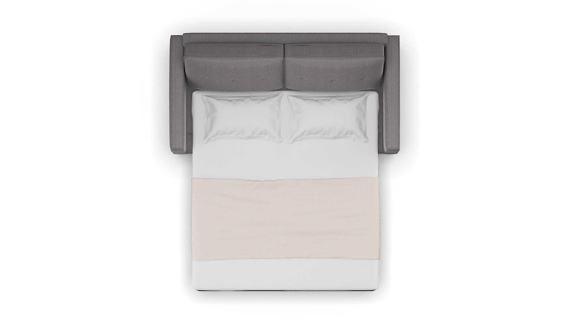 Syros Atlas_plz Silver Sofa Sleeper Espresso legs 3