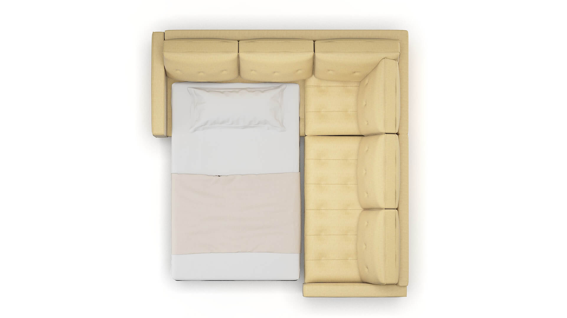 Syros Avalon_hp Ginger Sectional Sleeper Espresso legs 3