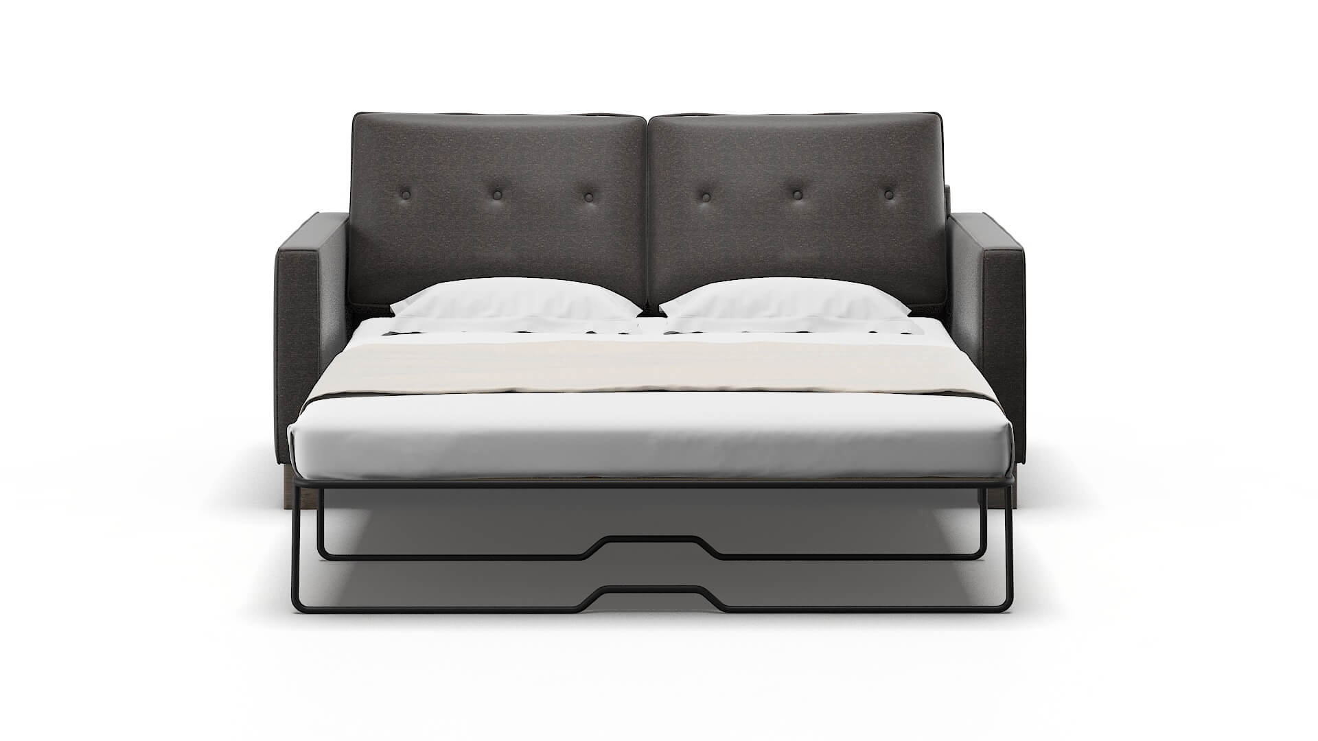 Syros Avenger Denim Sofa Sleeper Espresso legs 1
