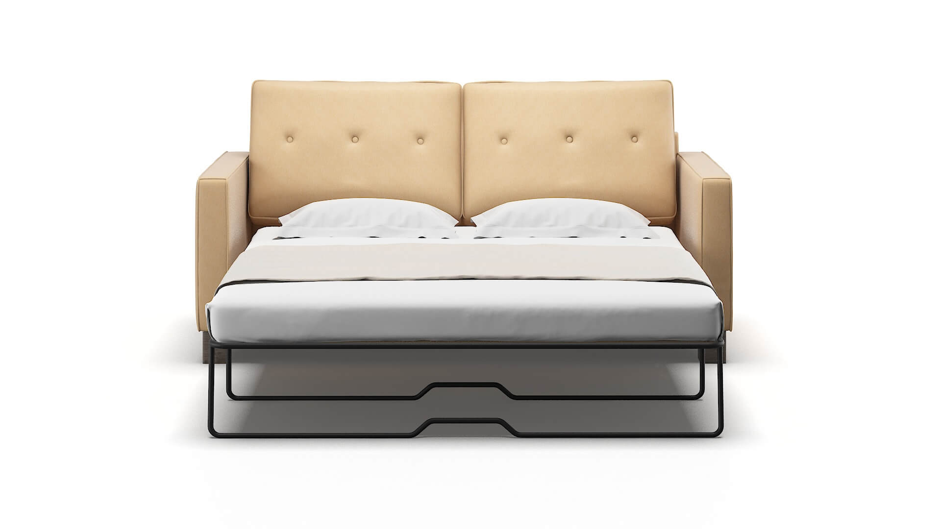 Syros Bella Coffee Sofa Sleeper Espresso legs 1