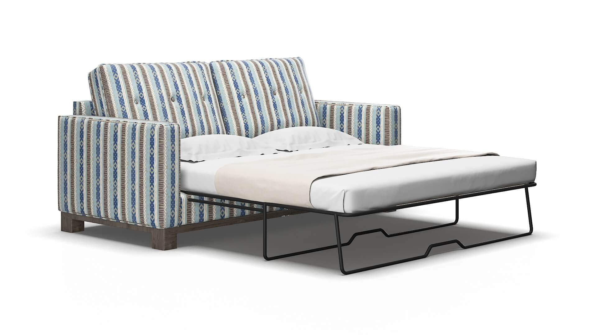 Syros Bodhi indigo Sofa sleeper Espresso Legs  2