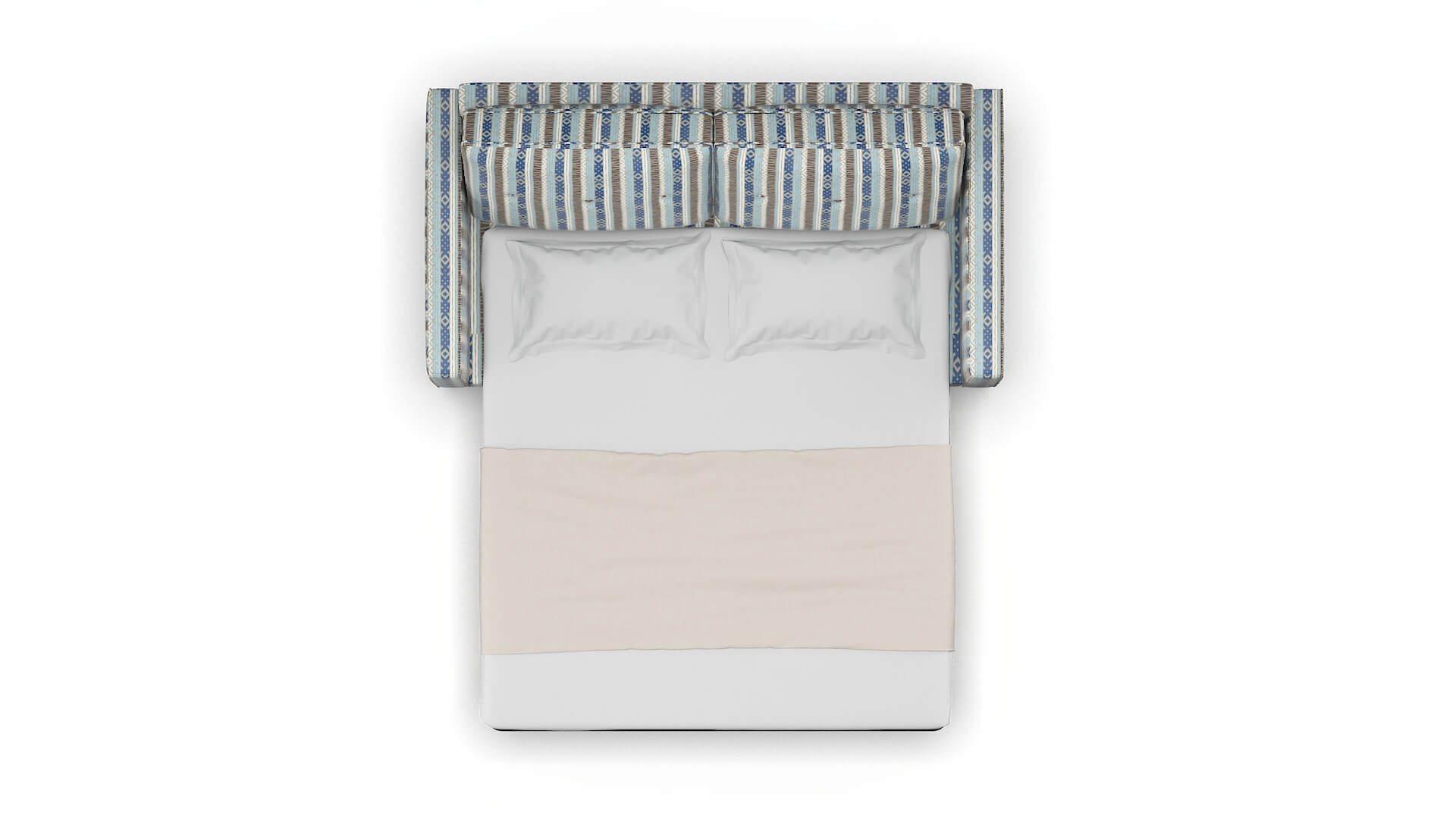 Syros Bodhi Indigo Sofa Sleeper Espresso legs 3