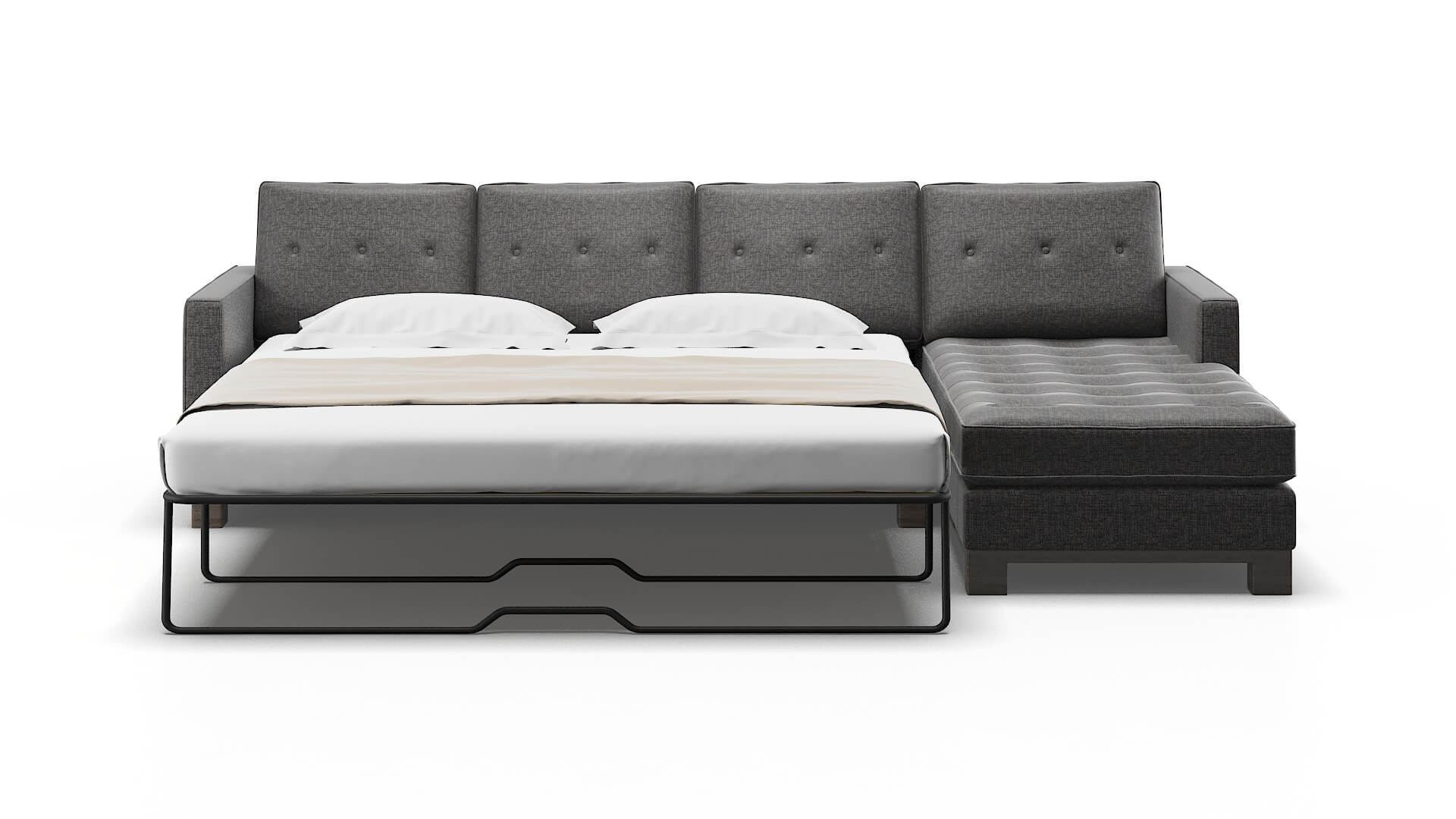 Syros Curious Pacific Panel Sleeper Espresso legs 1