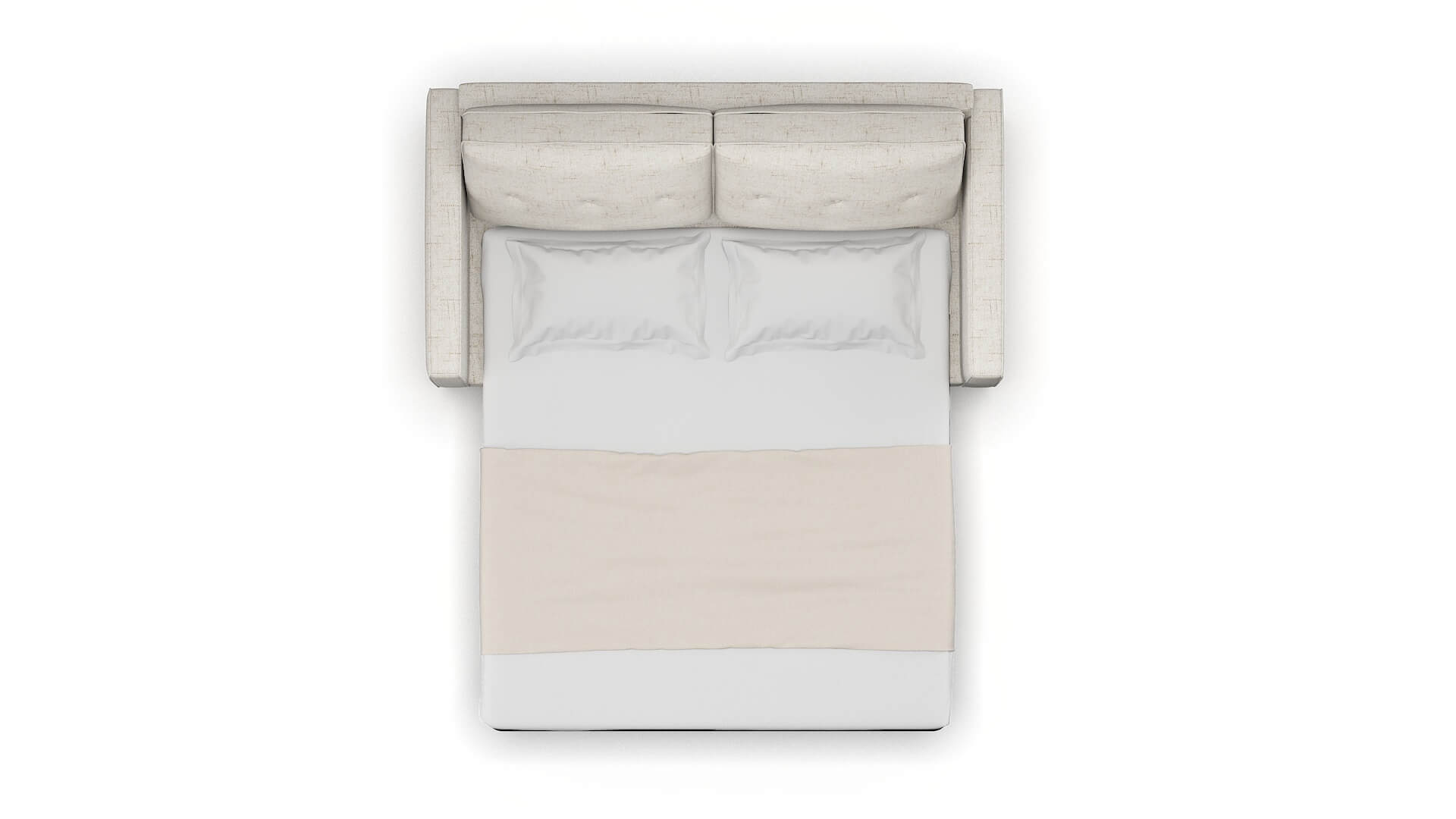 Syros Derby Taupe Sofa Sleeper Espresso legs 3