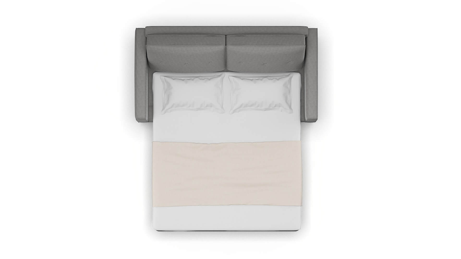 Syros Dream_d Charcoal Sofa Sleeper Espresso legs 3