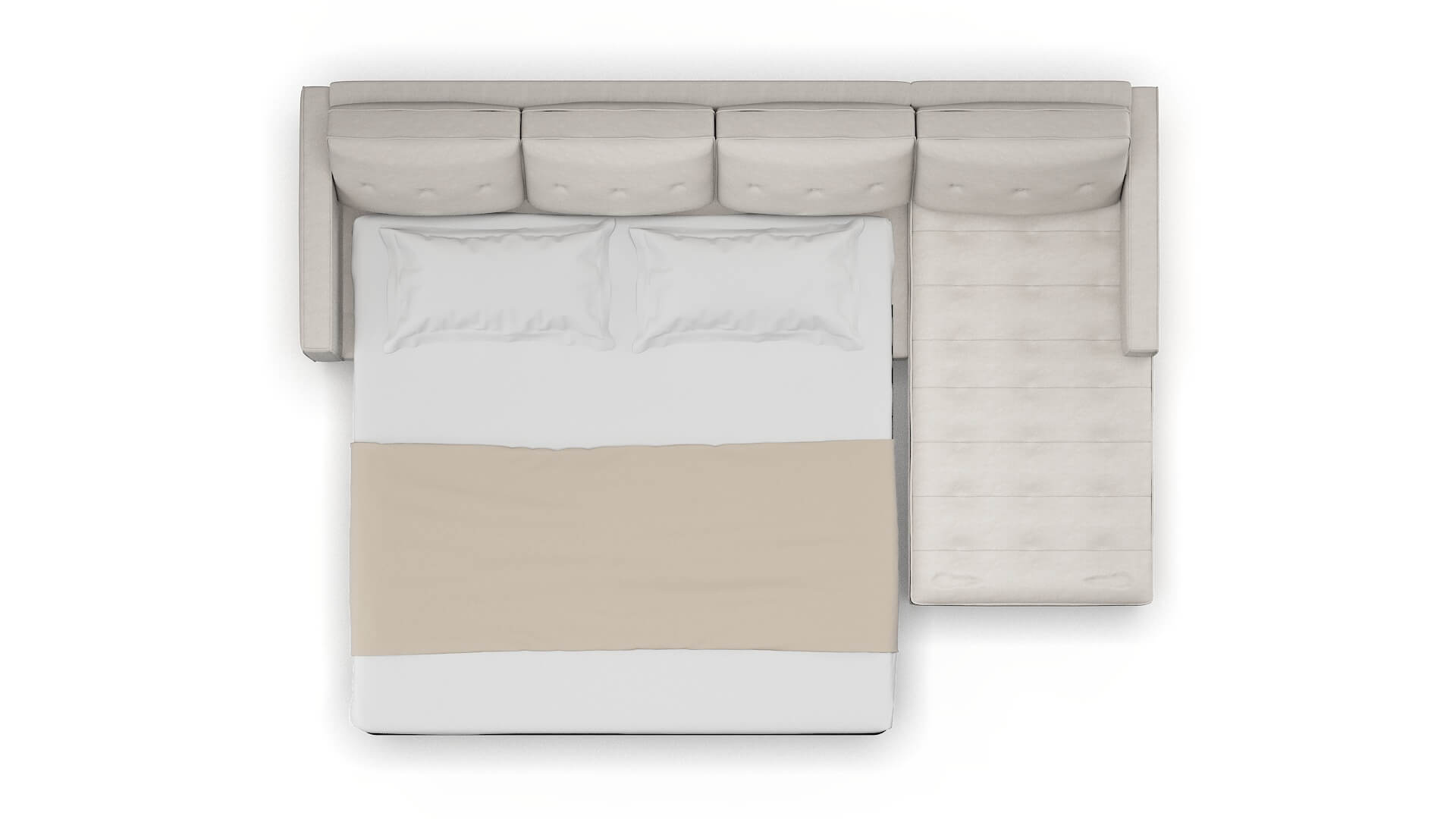 Syros Dream_d Stone Panel Sleeper Espresso legs 3