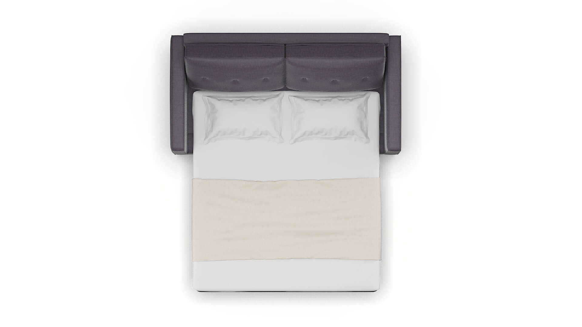 Syros Durham Ink Sofa Sleeper Espresso legs 3