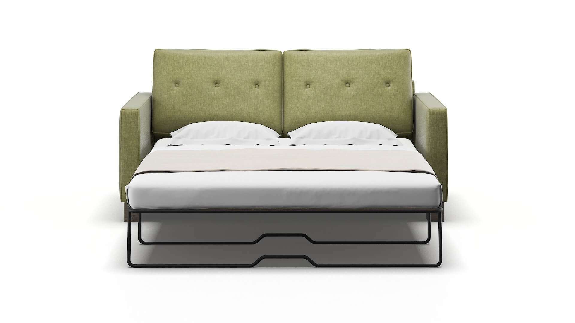 Syros Durham Lime Sofa Sleeper Espresso legs 1