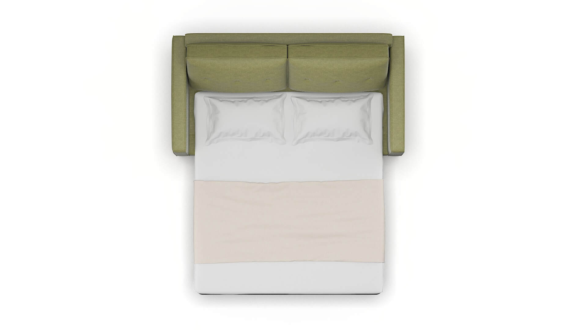 Syros Durham Lime Sofa Sleeper Espresso legs 3