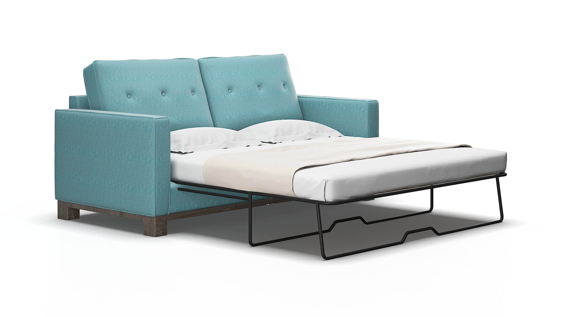 Syros Durham pine Sofa sleeper Espresso Legs  2