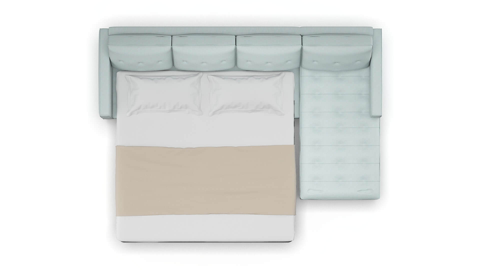 Syros Elliot Spa Panel Sleeper Espresso legs 3