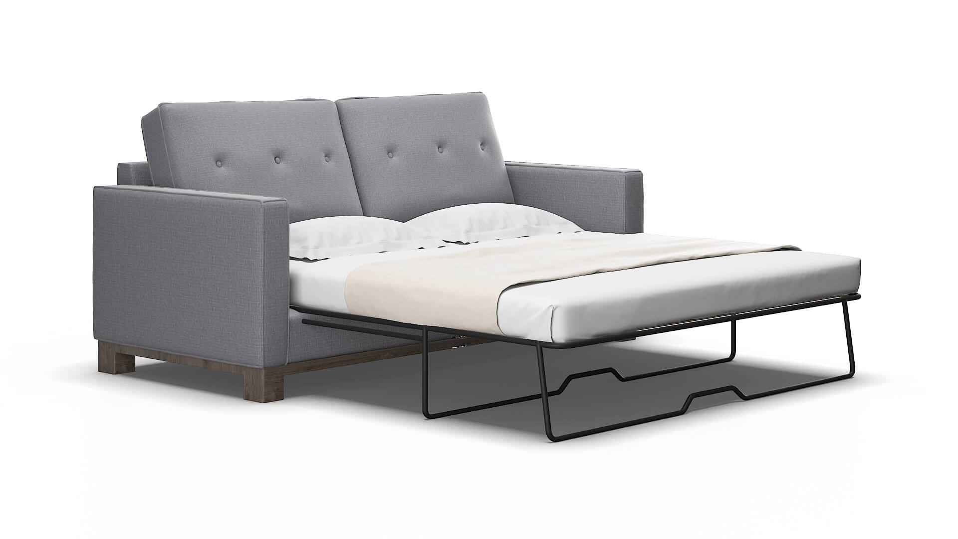 Syros Insight denim Sofa sleeper Espresso Legs  2