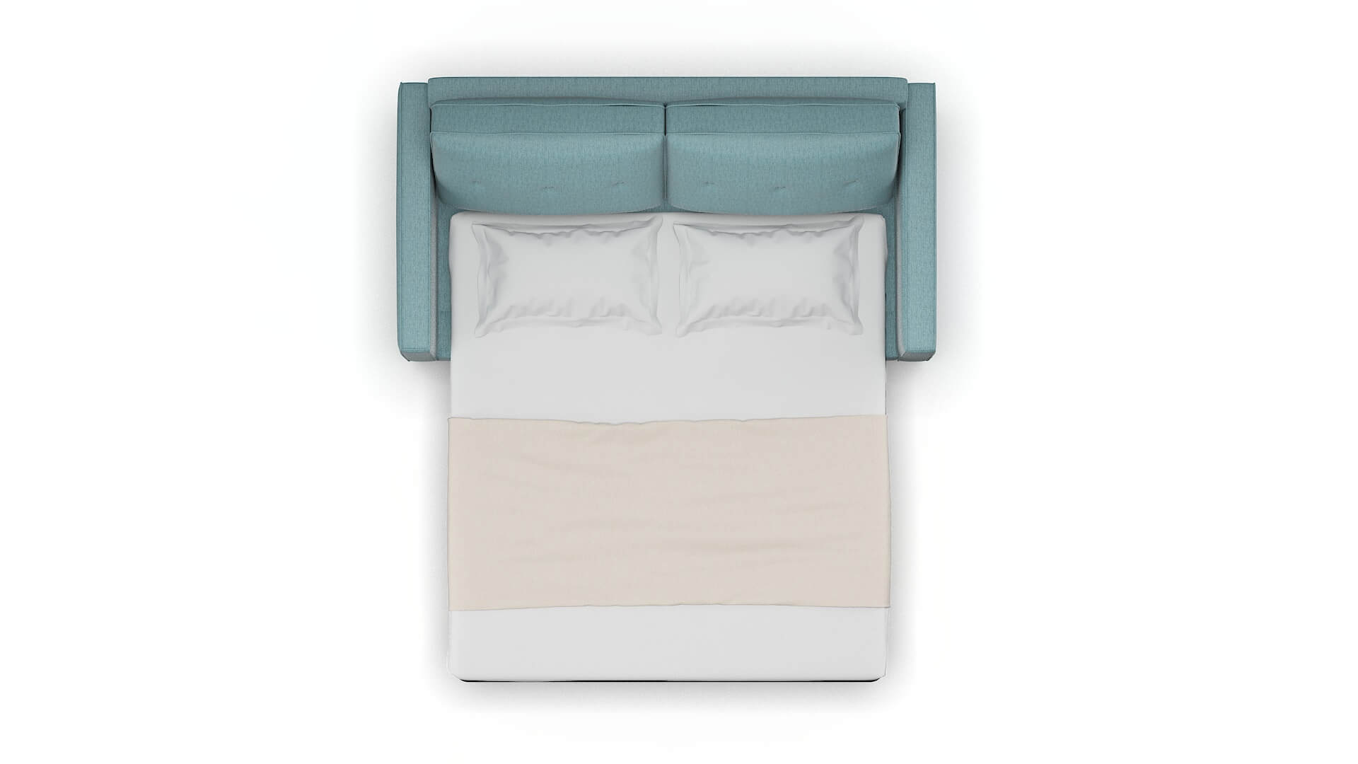 Syros Insight Peacock Sofa Sleeper Espresso legs 3