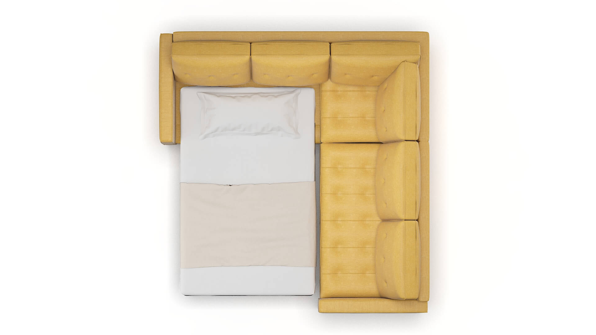 Syros Keylargo Honey Sectional Sleeper Espresso legs 3