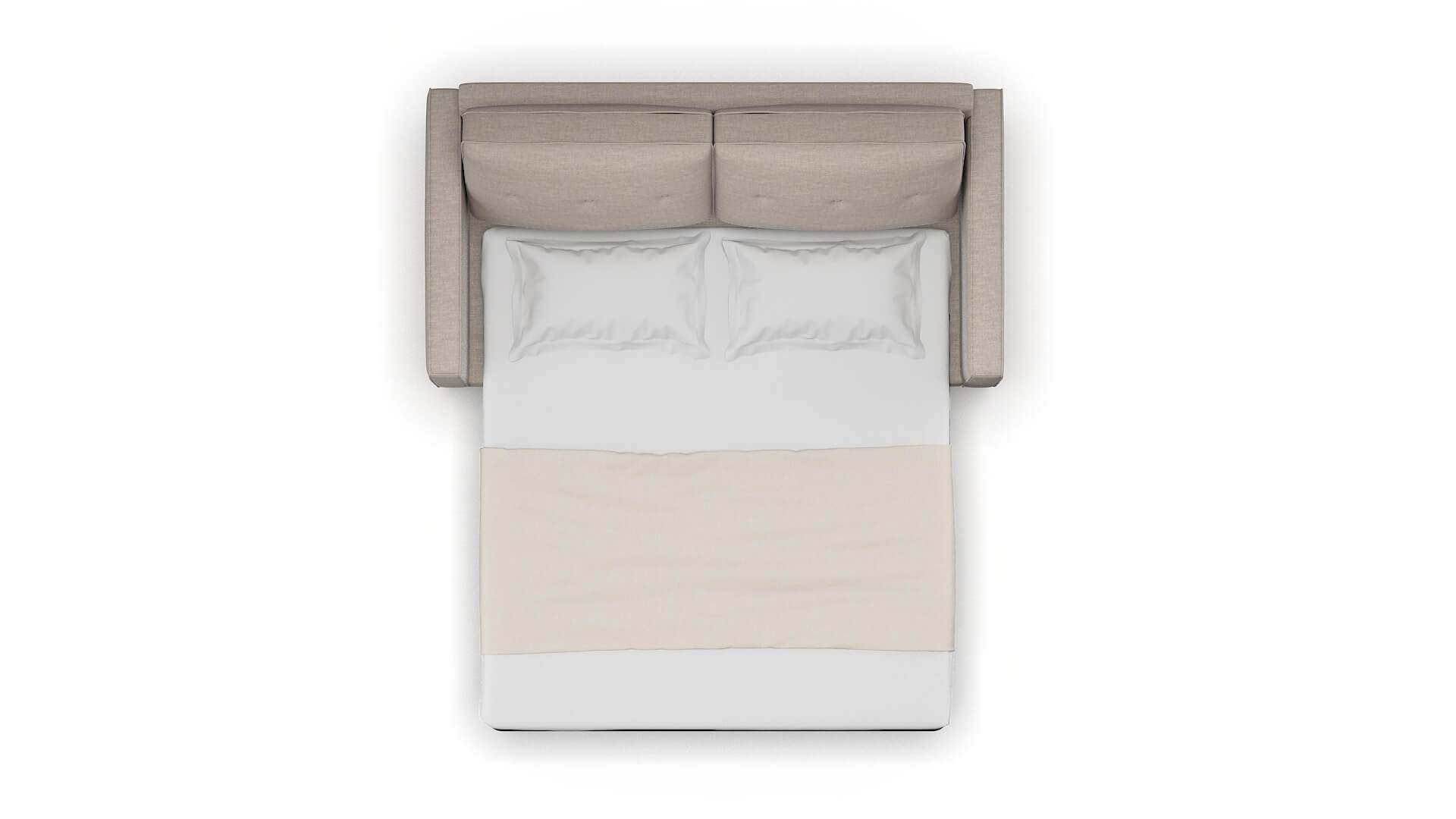 Syros Keylargo Pumice Sofa Sleeper Espresso legs 3