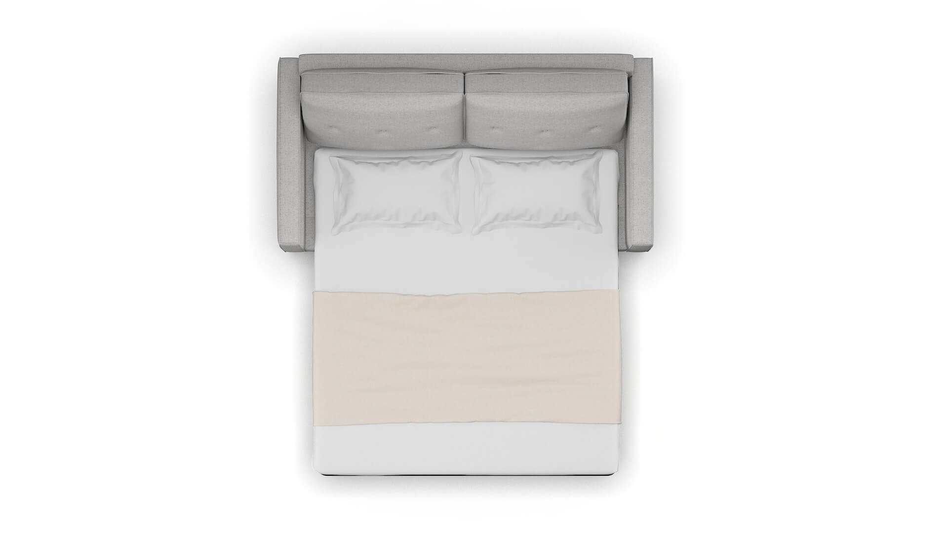 Syros Malibu Dove Sofa Sleeper Espresso legs 3