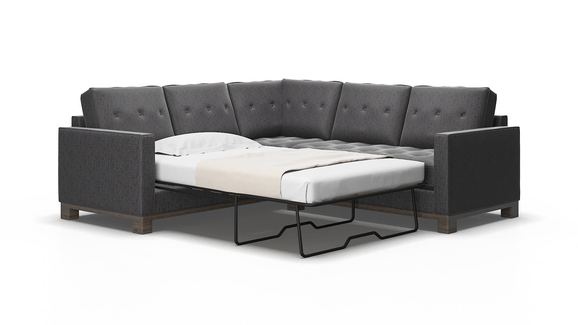 Syros Marcy baltic Sectional sleeper Espresso Legs  2