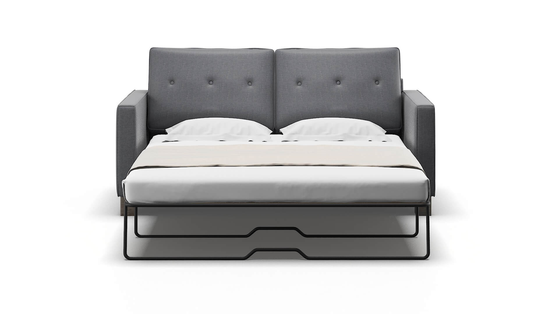 Syros Notion Graphite Sofa Sleeper Espresso legs 1